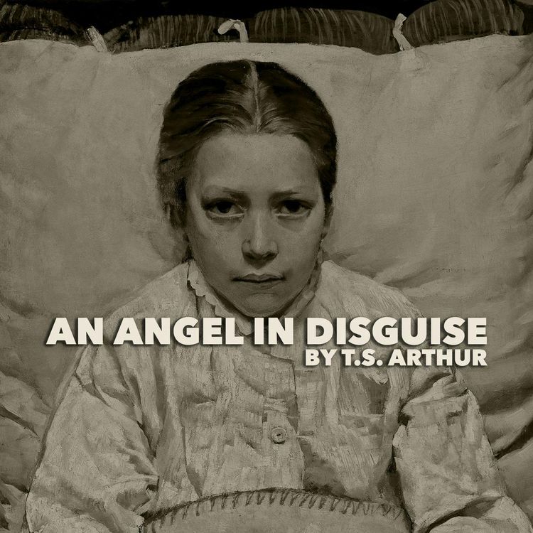 cover art for An Angel in Disguise by T.S. Arthur