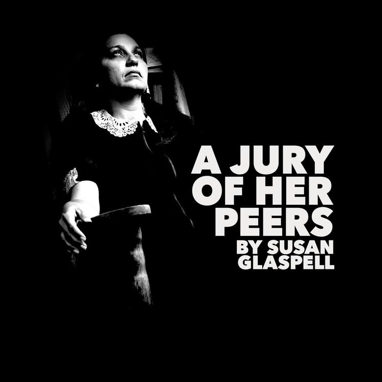 cover art for A Jury of Her Peers–a Classic Short Story by Susan Glaspell