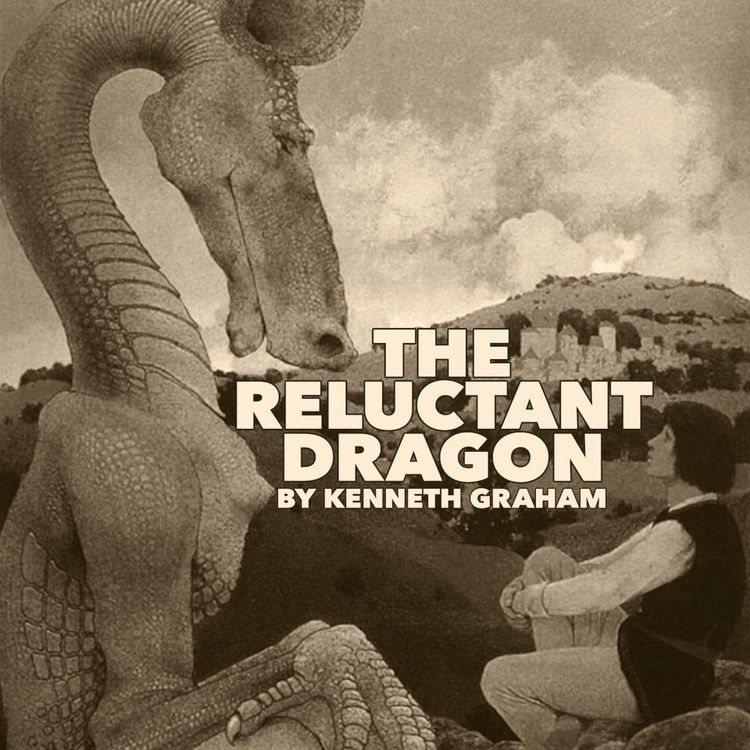 cover art for The Reluctant Dragon by Kenneth Grahame