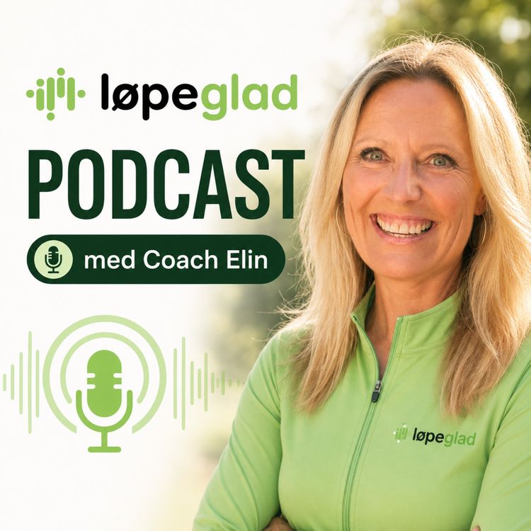 cover art for EP49 Sommer, varme og løping – ta vare på løpegleden