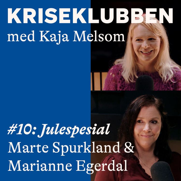 cover art for Når jula blir blå: Sorg, skilsmisse og jul på nye premisser – med Marte Spurkland og Marianne Egerdal