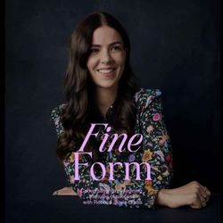 cover art for FINE FORM with Rebecca Jarvie-Gibbs