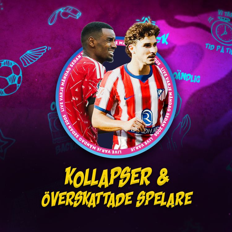 cover art for KRISEN i Manchester United! | Vem ska stoppa Barcelona? | Enorma svenskfiaskot i ligapremiären