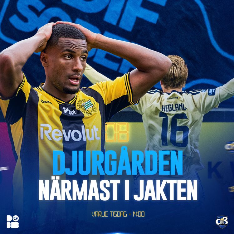 cover art for 08 Fotboll: Djurgården ny tvåa efter fjärde raka | Bajen tunga poängtapp | AIK:s Malmösvit intakt