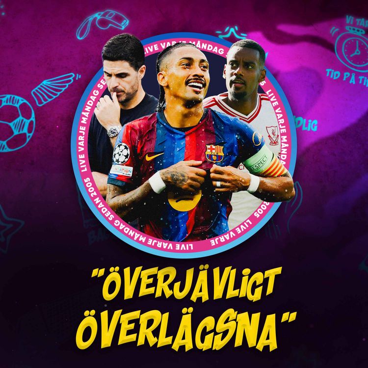 cover art for "Världens bästa fotbollsspelare är.." | Brightons SLAKT av Arsenal! | Inför Sverige – Rumänien