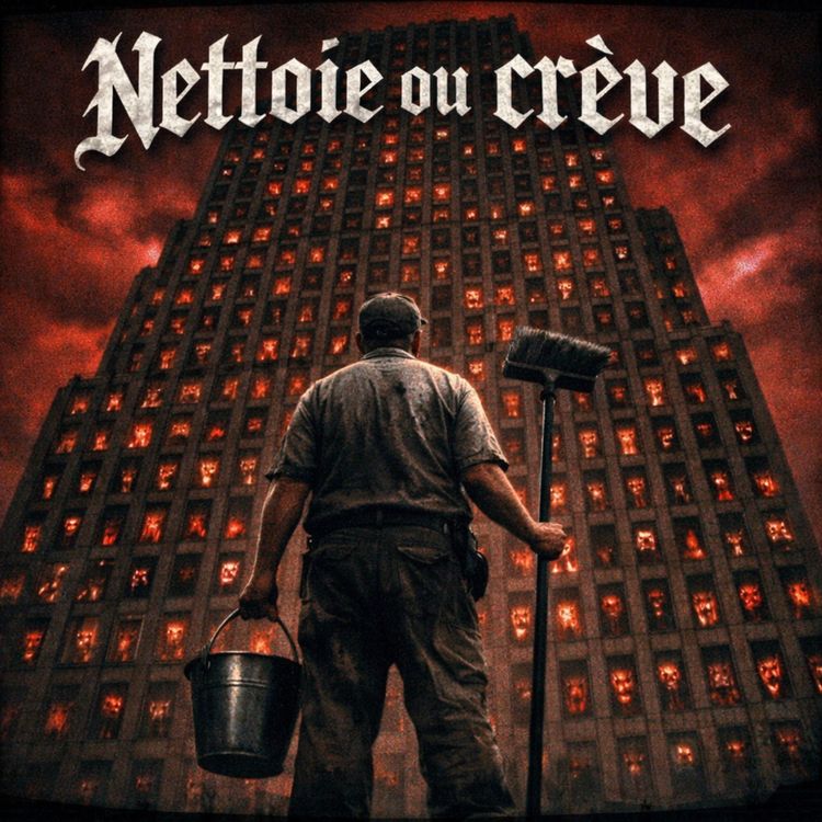 cover art for Nettoyer un immeuble pour survivre - ASMR Horreur