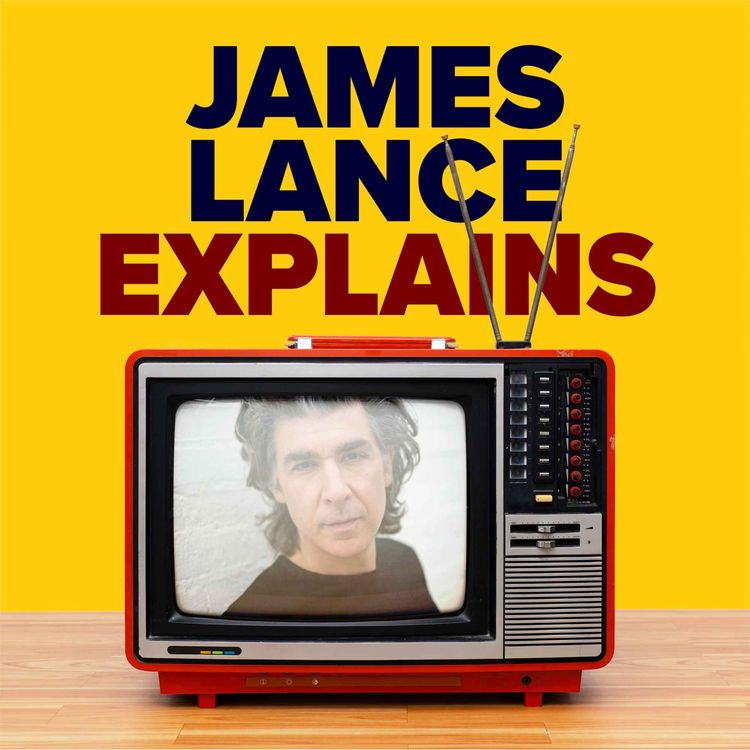 cover art for James Lance Explains Absolutely Fabulous