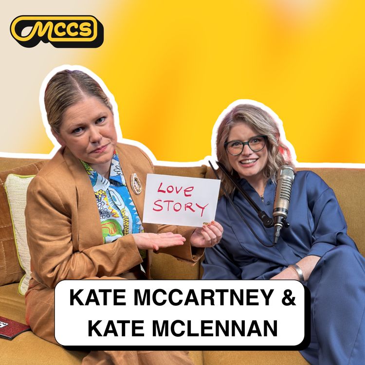 cover art for Kate McCartney & Kate McLennan - Deadloch S2, Baby Brain & Their friendship with Jeff Bezos