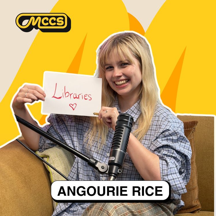 cover art for Angourie Rice - The one movie she'd re-shoot, Libraries & her good friend Jennifer Garner