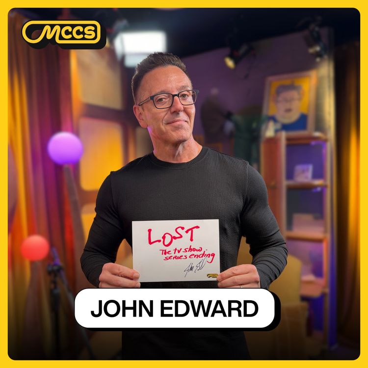 cover art for John Edward chats fake psychics, the Lost finale & being blacklisted from Dr Phil
