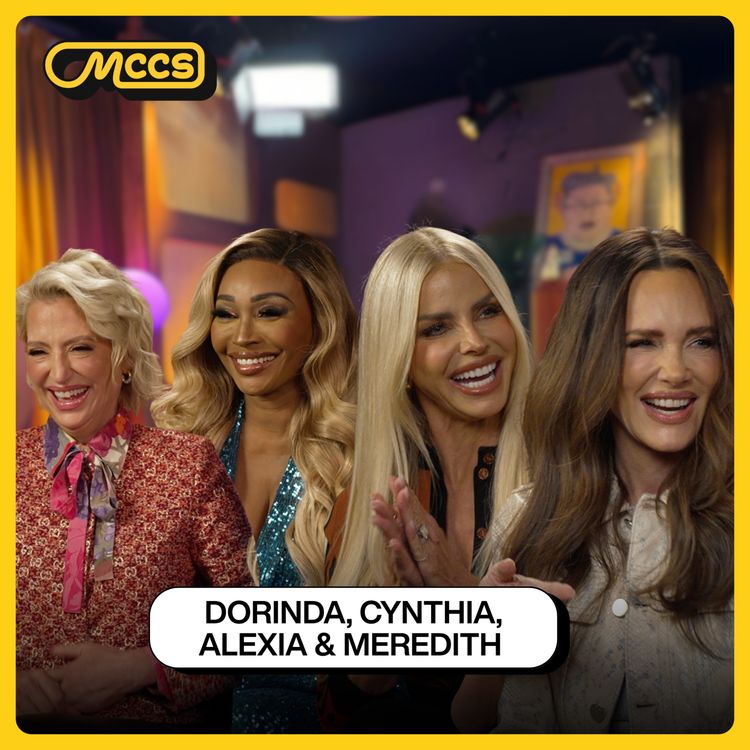 cover art for Dorinda Medley, Cynthia Bailey, Alexia Nepola & Meredith Marks chat flat earth theory & more!