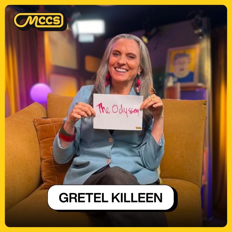 cover art for Gretel Killeen chats that Merlin moment, who she'd kill on The Traitors & not liking The Odyssey