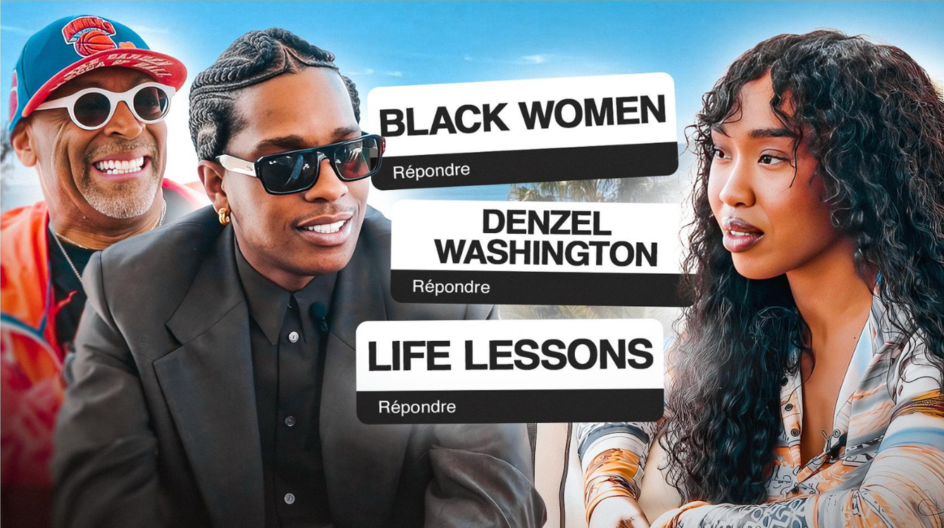 cover art for Sally ft. A$AP Rocky & Spike Lee 