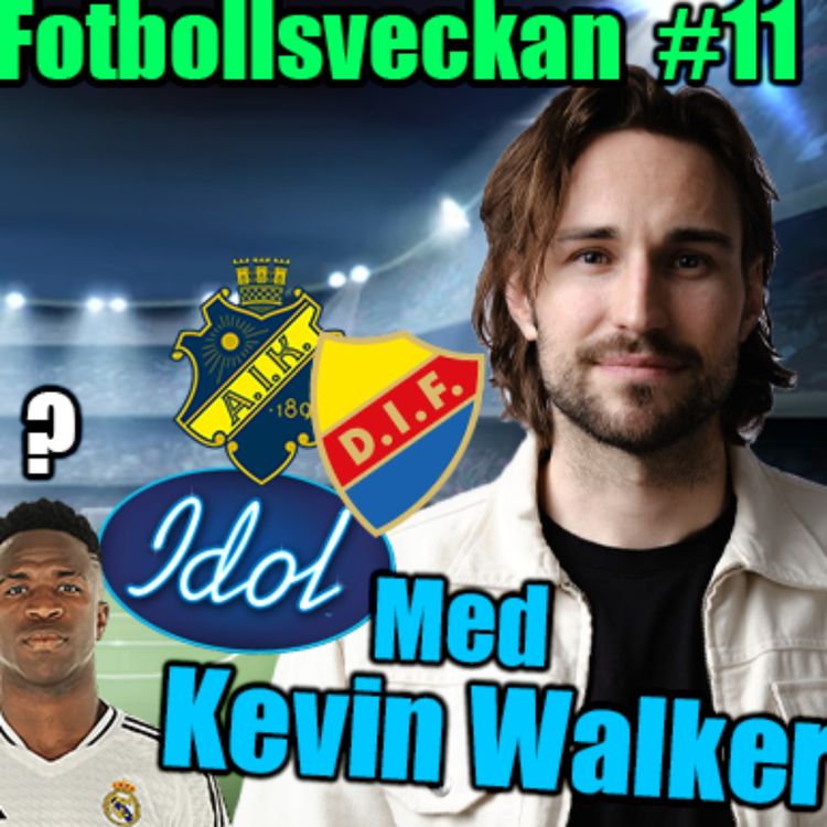 cover art for Så blir du fotbollsproffs, Landslagstruppen & Quiz! (Med Kevin Walker #11)