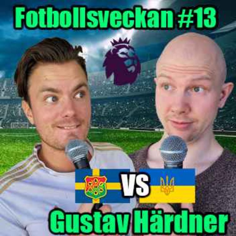 cover art for Playoff, Quiz & Messi vs Ronaldo (Gustav Härdner #13)