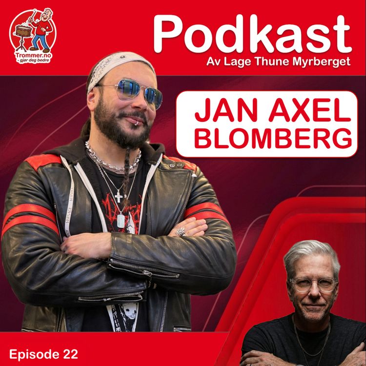 cover art for Jan Axel "Hellhammer" Blomberg - "Trommer er ikke en rytmeboks"