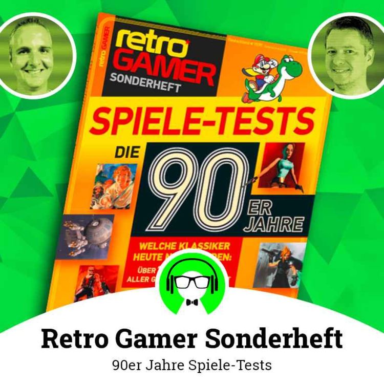 cover art for Retro Gamer Spezial: Die besten Spiele der 90er Jahre