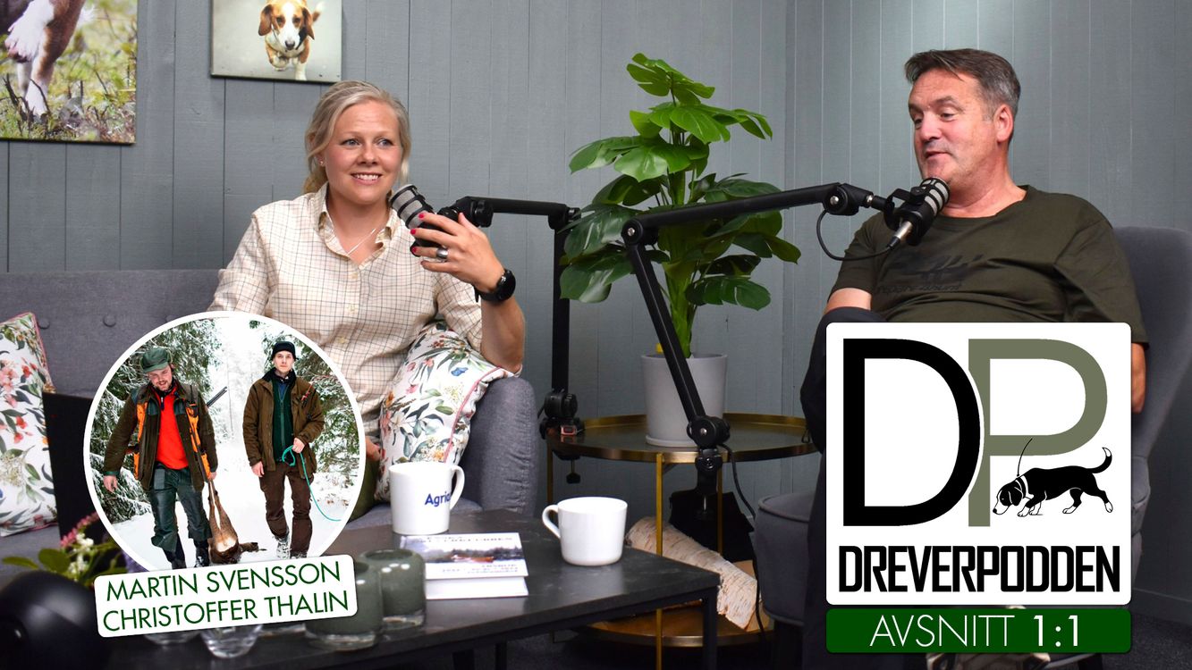 cover art for DreverPodden - hund- och jaktsnack med Christoffer och Martin!