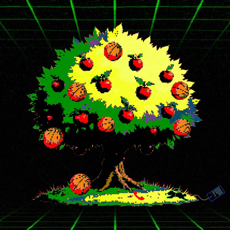 cover art for The Silent Superstar and the Rotten Apple Tree