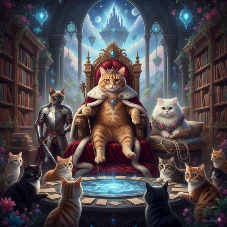 cover art for Les chats souverains