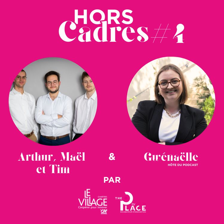 cover art for "Avoir les amis qui correspondent à l'idée fonctionne mieux" avec Arthur, Maël, Tim et Gwénaëlle