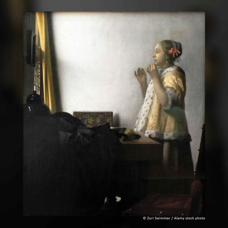 cover art for Junge Dame mit Perlenhalsband