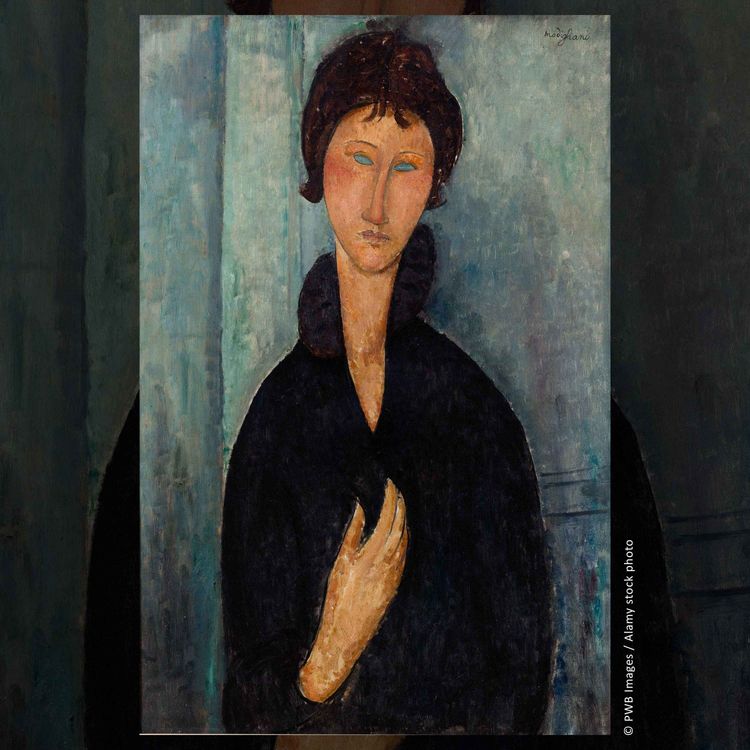 cover art for Frau mit blauen Augen