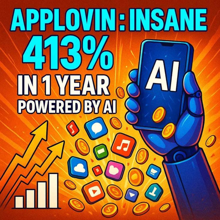 cover art for [Stock] AppLovin : Insane 413% in 1 Year Powered by AI