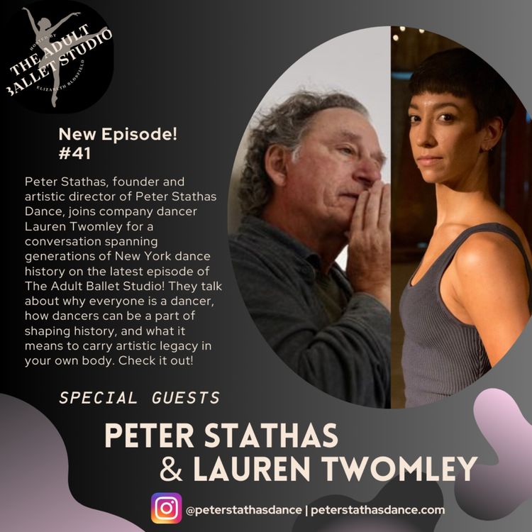 cover art for Episode 41: Peter Stathas & Lauren Twomley