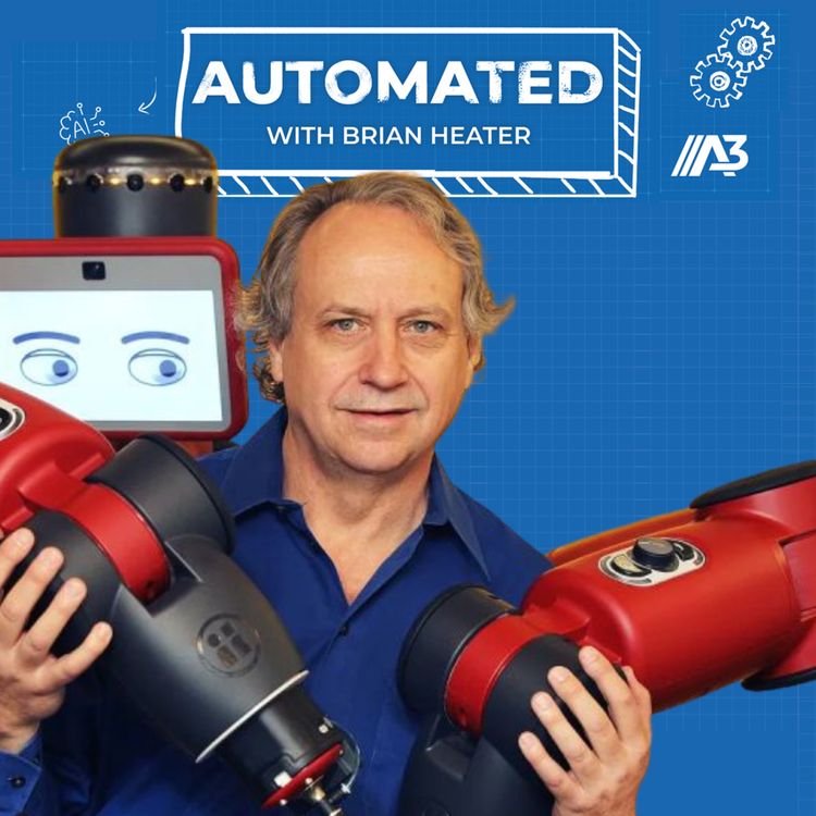 cover art for Rodney Brooks on Robotics, AI, and the Future of Automation