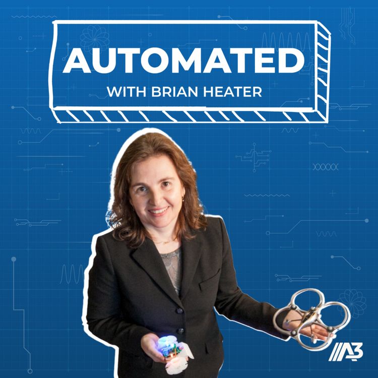 cover art for Daniela Rus on Humanoid Robots, Physical AI, and the Future of Robotics