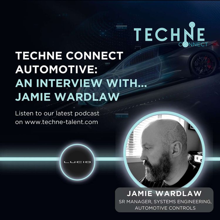 cover art for Behind the Wheel: Jamie Wardlaw, Lucid Motors