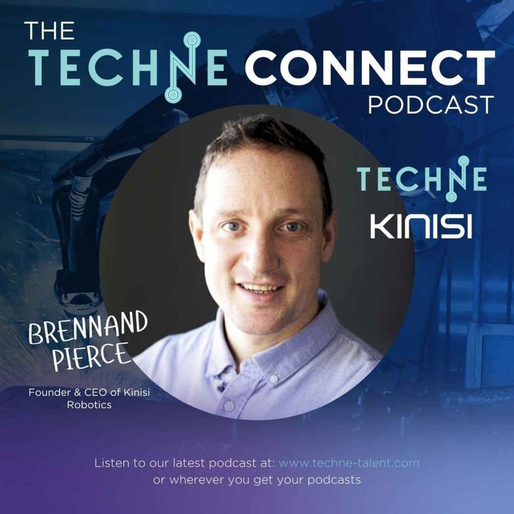 cover art for Brennand Pierce, Founder & CEO of Kinisi Robotics