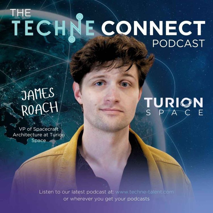 cover art for James Roach, VP of Mission Engineering at Turion Space