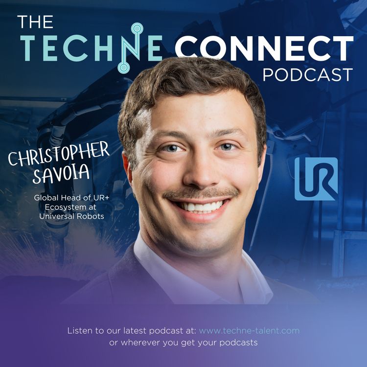 cover art for Chris Savoia, Global Head of UR+ Ecosystem at Universal Robots