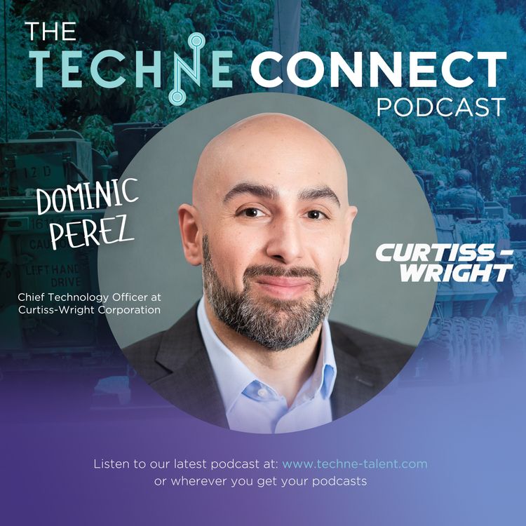 cover art for Dominic Perez, Chief Technology Officer at Curtiss-Wright Corporation
