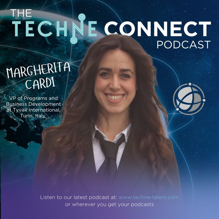 cover art for Margherita Cardi, VP of Programs and Business Development at Tyvak International, Turin, Italy 