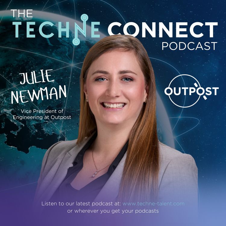 cover art for Julie Newman, Vice president of Engineering at Outpost