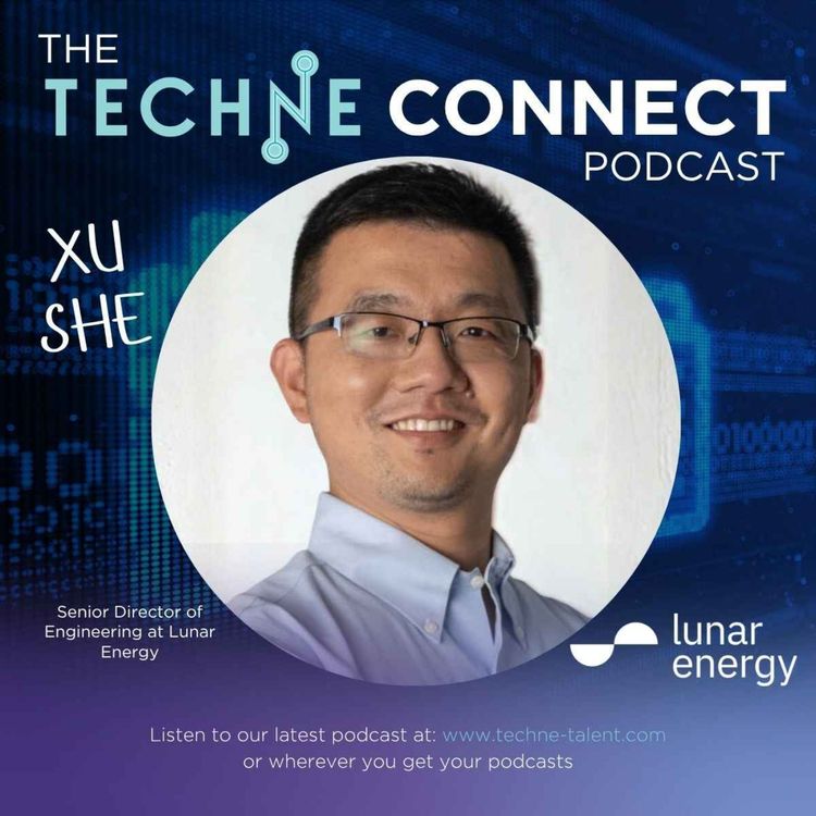 cover art for Xu She, Senior Director of Engineering at Lunar Energy