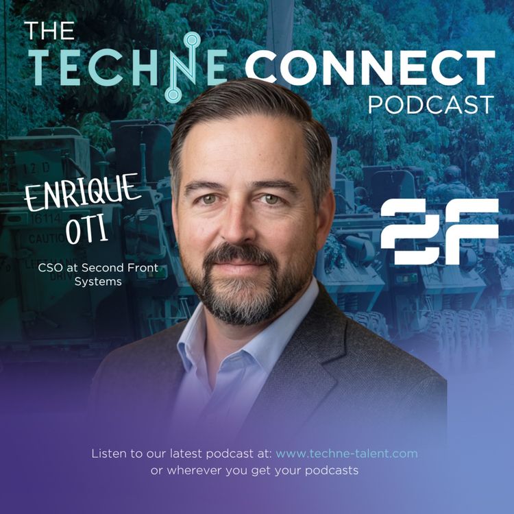 cover art for Enrique Oti, CSO at Second Front Systems