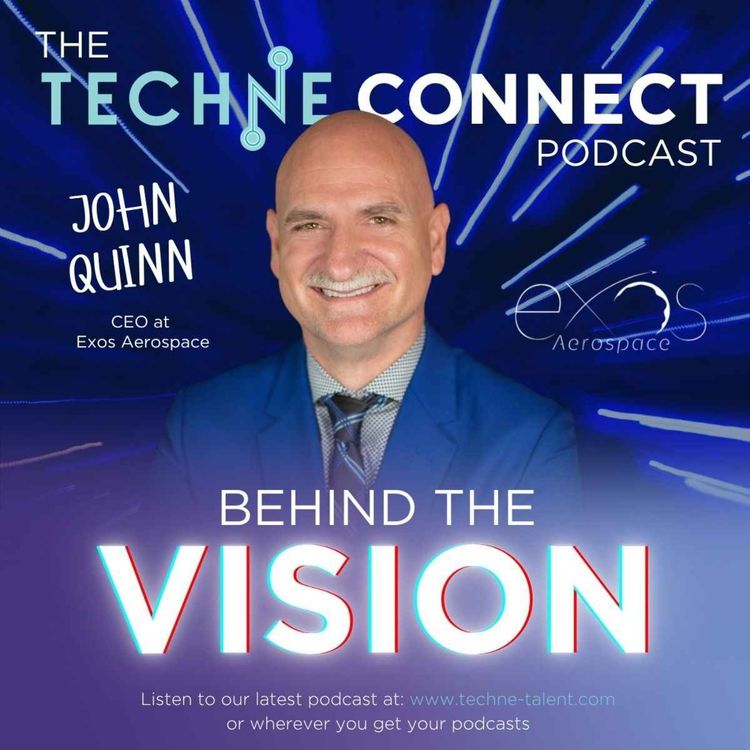 cover art for John Quinn, CEO at Exos Aerospace