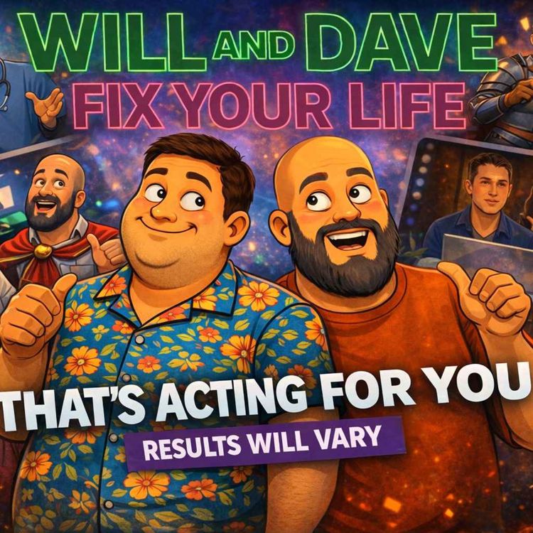 cover art for Three Actors Walk into A Podcast (Will's there too)