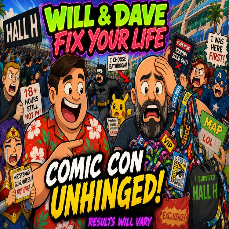 cover art for Comic Con Unhinged
