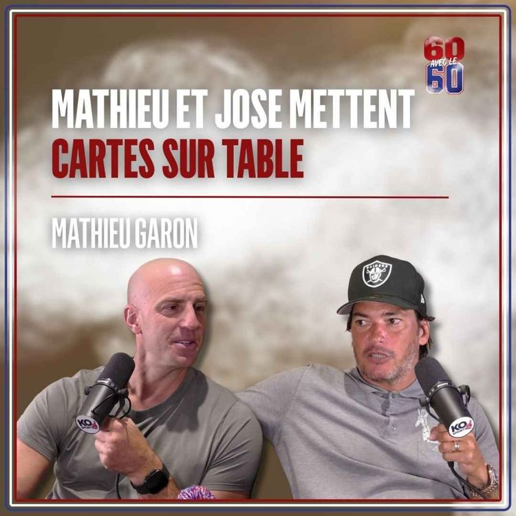 cover art for 60 avec le 60 - EP12 - Mathieu Garon et José Théodore mettent cartes sur table