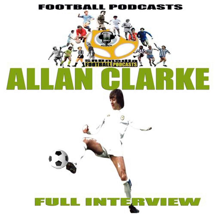 cover art for Allan Clarke the legend at Leeds United