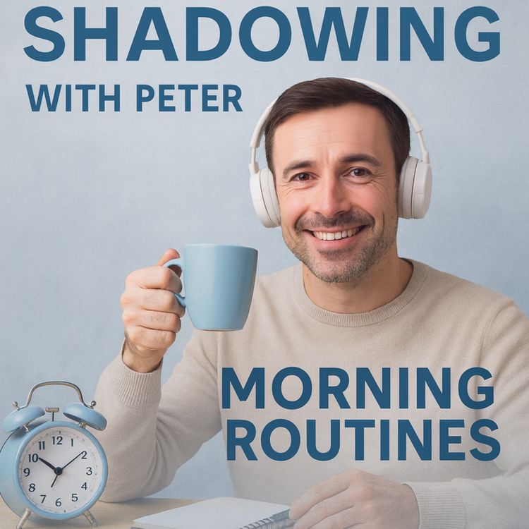 cover art for  Slow English is Calm and Effective English . Meet Peter to Learn and Relax at the same time.