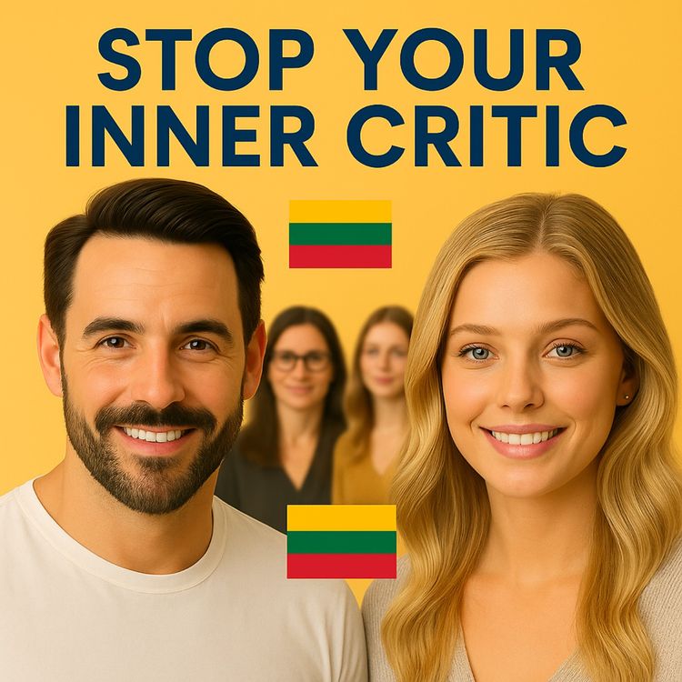 cover art for Slow Podcast. “ Be Better. Stop Your Inner Critic"