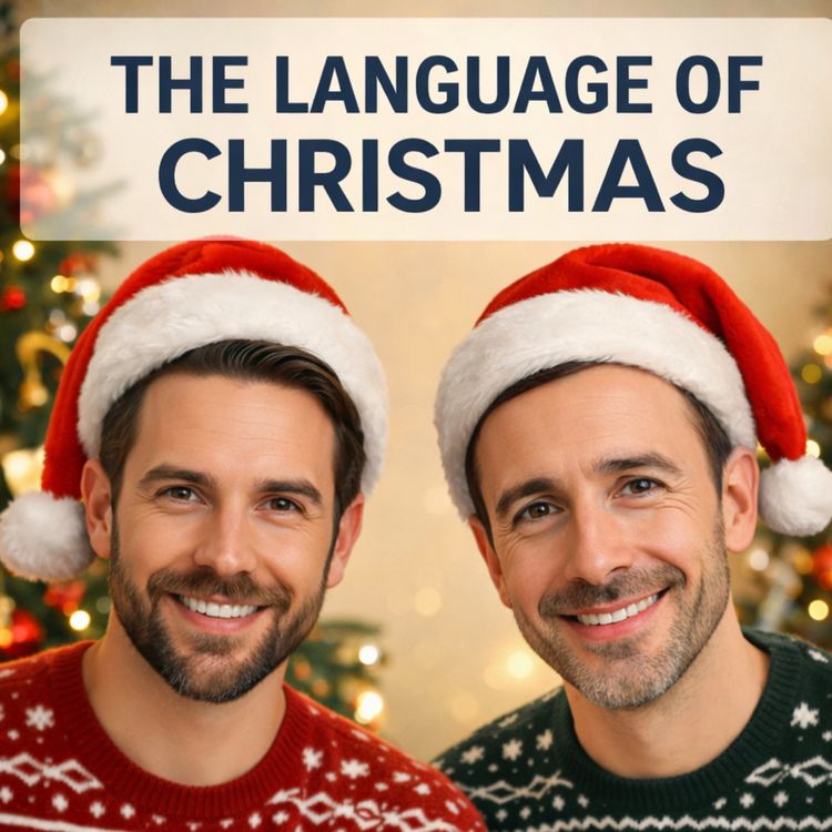 cover art for The language of Christmas. Funny Dialogue + Emotional Story