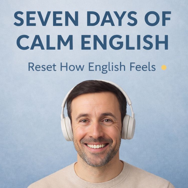 cover art for Seven Days of Calm English — Reset How English Feels