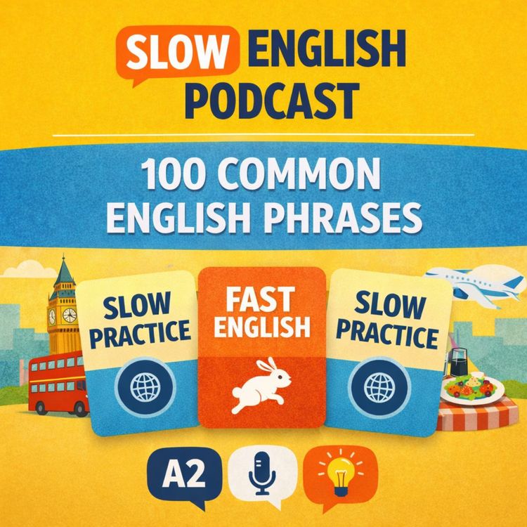 cover art for 100 Essential English Phrases That Actually Make You Fluent (A2 Foundation Training)